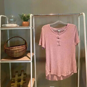 TARGET BLUSH PINK TOP WITH BUTTONS